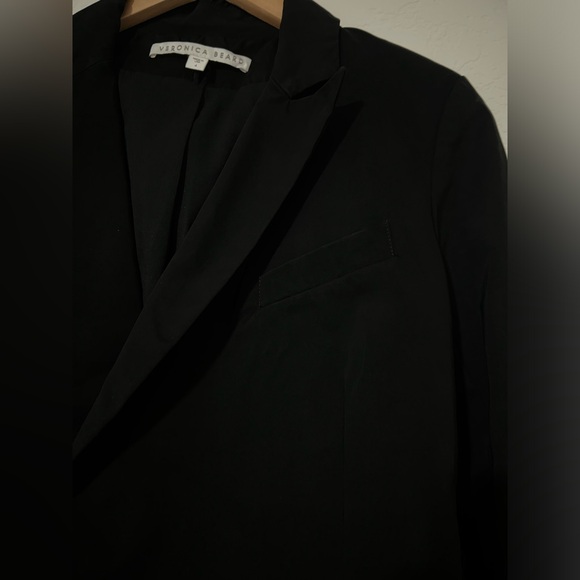 Veronica Beard Palm Peak Belted Blazer Size 4 - Picture 8 of 12